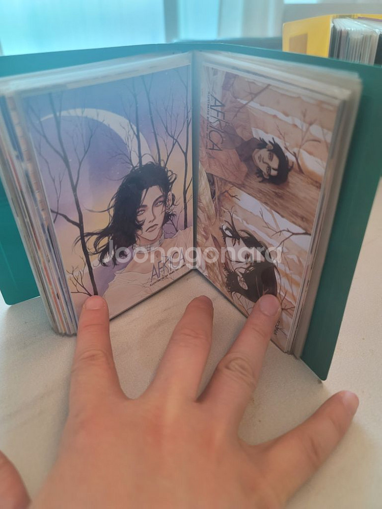 엽서북 굿즈 약 700장--8