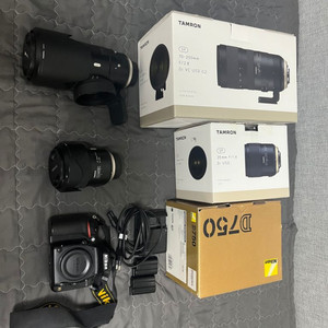 탐론 70-200G2 + 탐론 35 1.4 니콘마운트