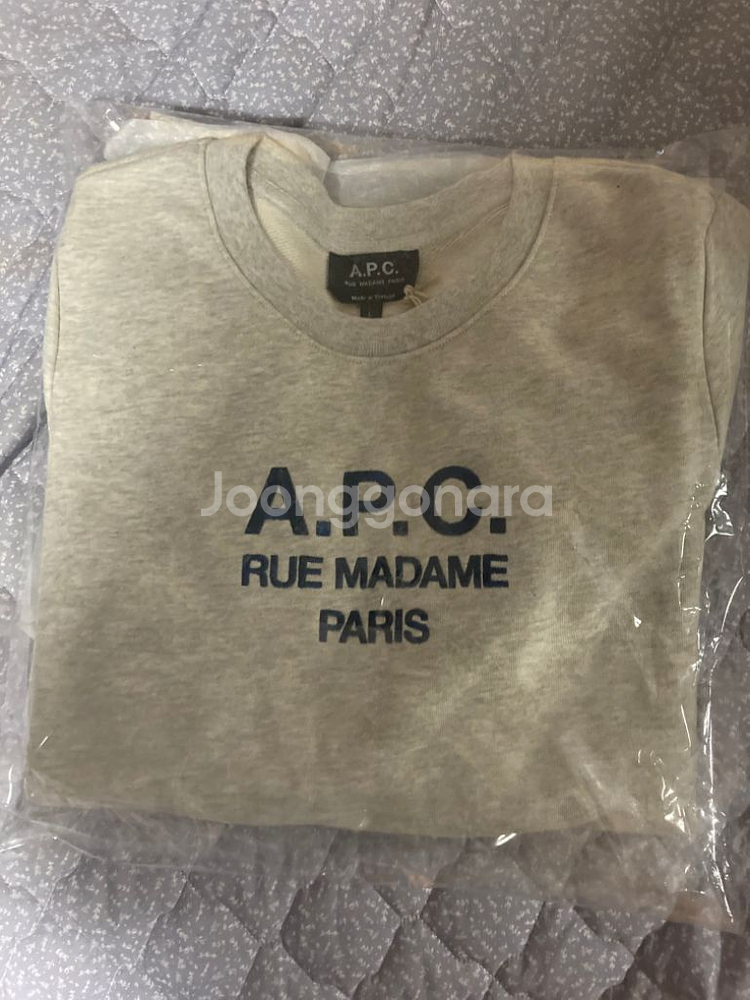 (새상품) apc 아페쎄 티나 맨투맨(여성)--1