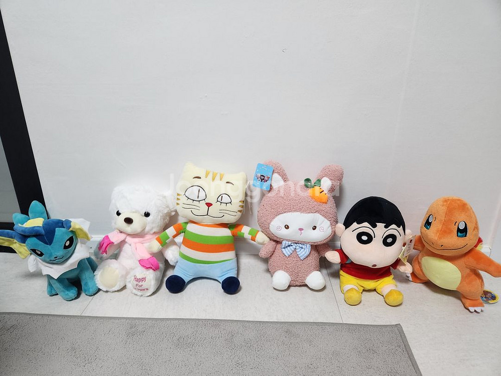 택도 안 뗀 귀여운 인형들 판매합니다!(파이리,짱구등)--0