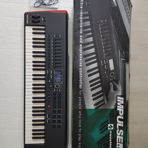 Novation impulse 61건반 미디키보드