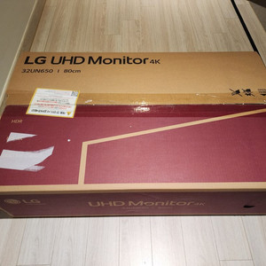 lg 4k 모니터 32un650