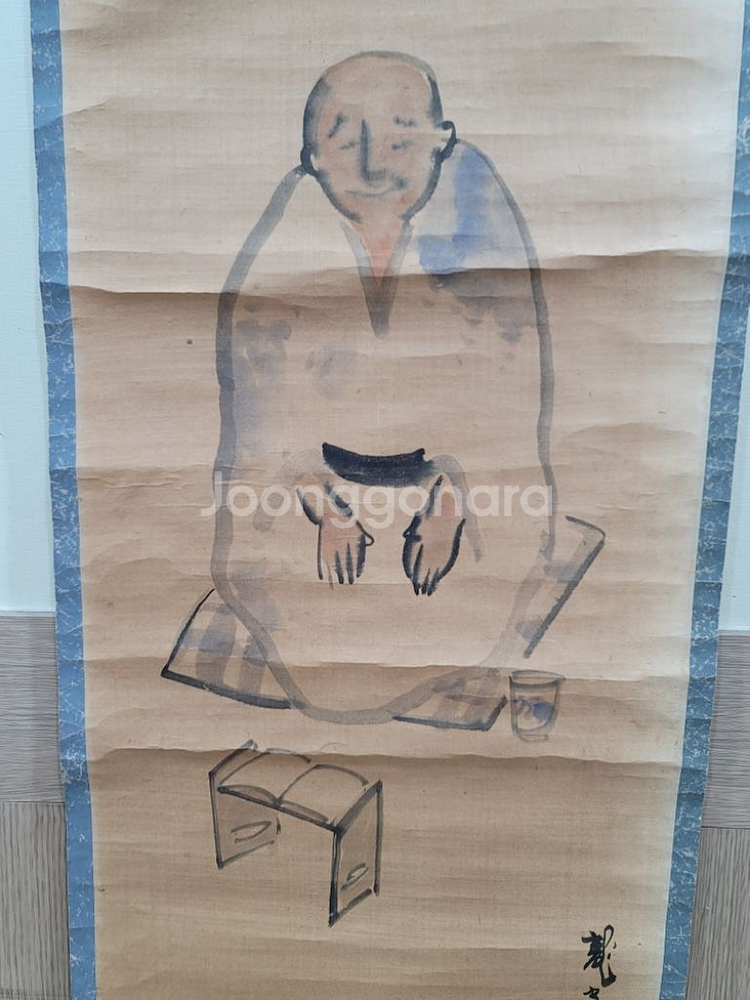 그림 고화 인물 족자--7