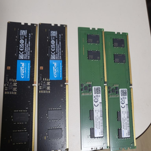 삼성, crucial ddr5 - 4800 판매합니다.