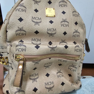 MCM 스타크 백팩 베이지