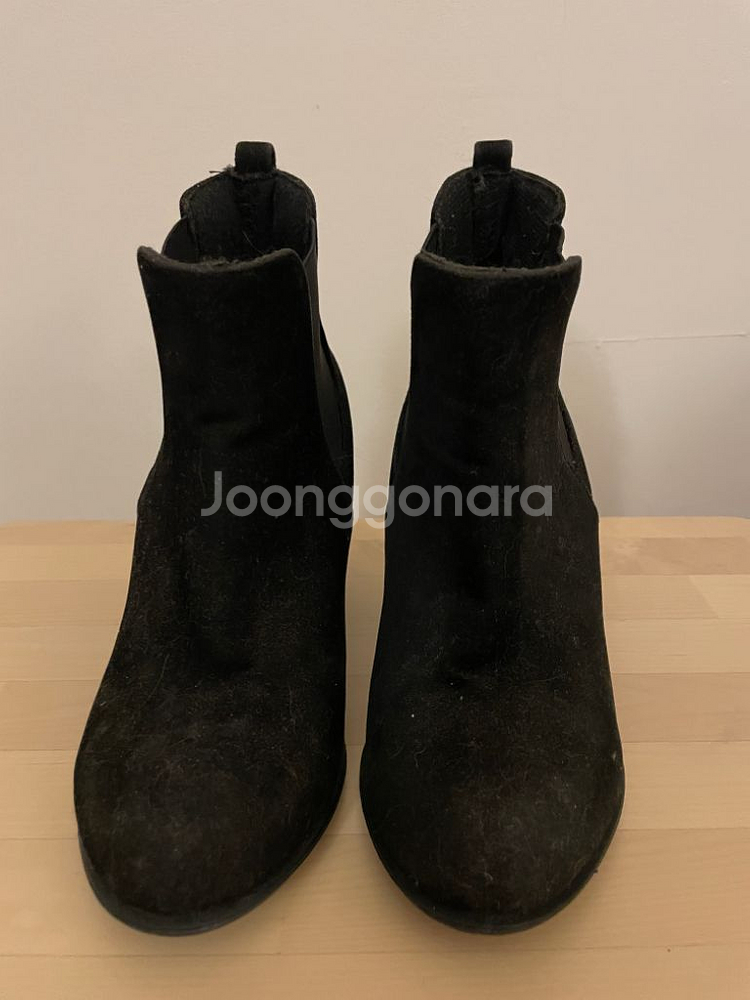 터키 튀르키예산 스웨이드 부츠 힐--3