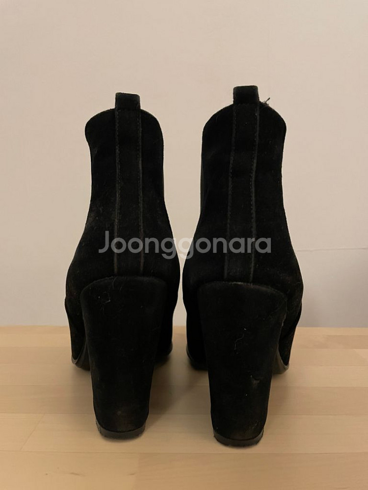 터키 튀르키예산 스웨이드 부츠 힐--4