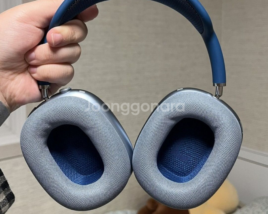 에어팟 맥스 스카이블루색상[급처]--2