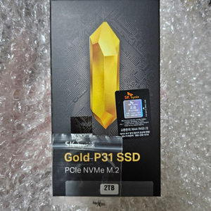 [미개봉]SK하이닉스 Gold P31 SSD 2TB