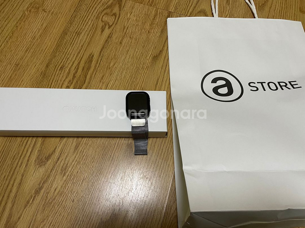 애플워치7 45mm 배터리100% 풀박품--0