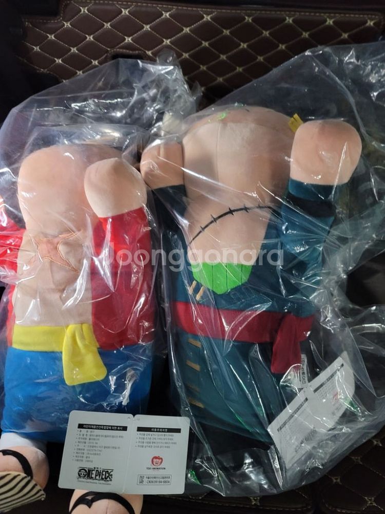 새상품 원피스 바디필로우 봉제인형 루피.조로--3