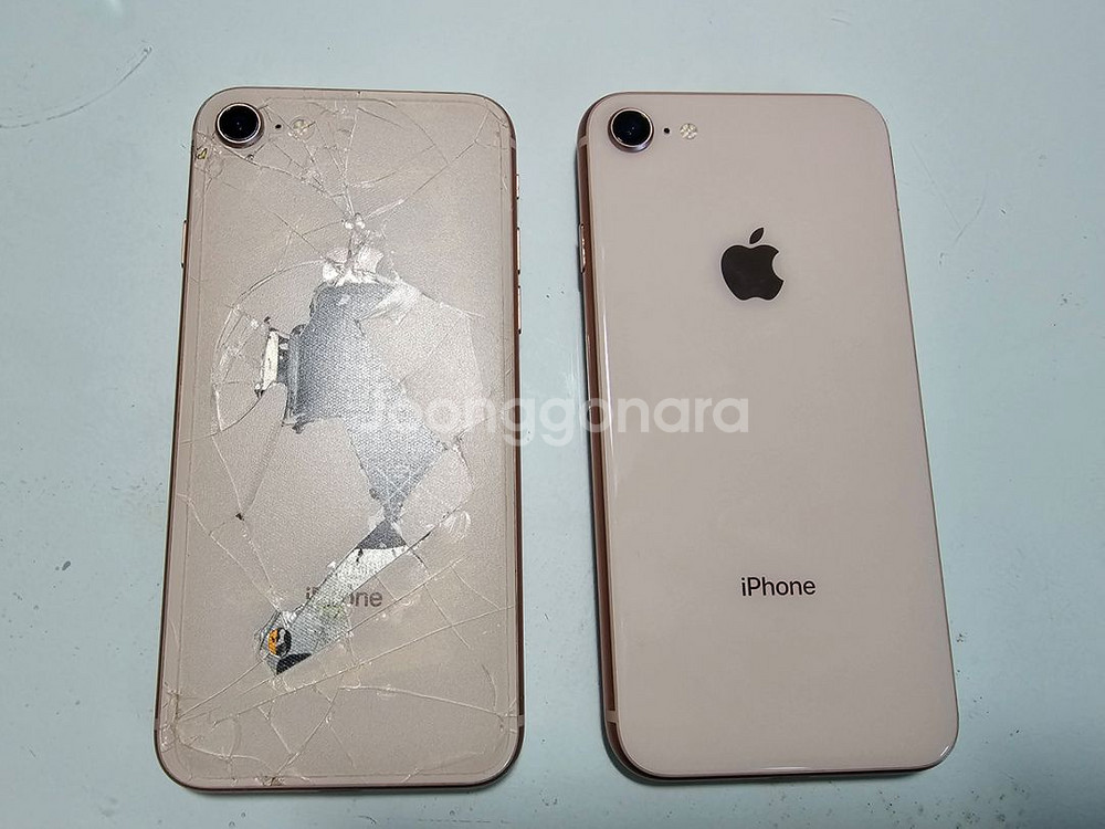 아이폰8 256GB 골드 2대 일괄--1