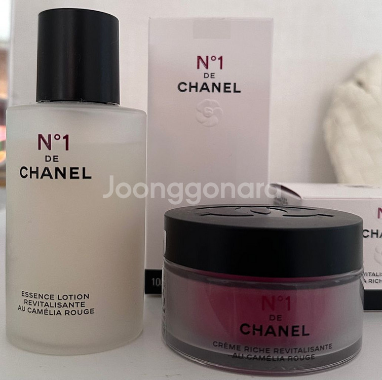 샤넬 까멜리아 에센스 / 샤넬 까멜리아 리치 크림--1
