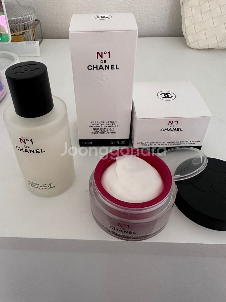 샤넬 까멜리아 에센스 / 샤넬 까멜리아 리치 크림--2