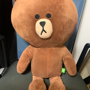 라인 정품 브라운인형 중형 40cm 팝니다. 라인프렌즈