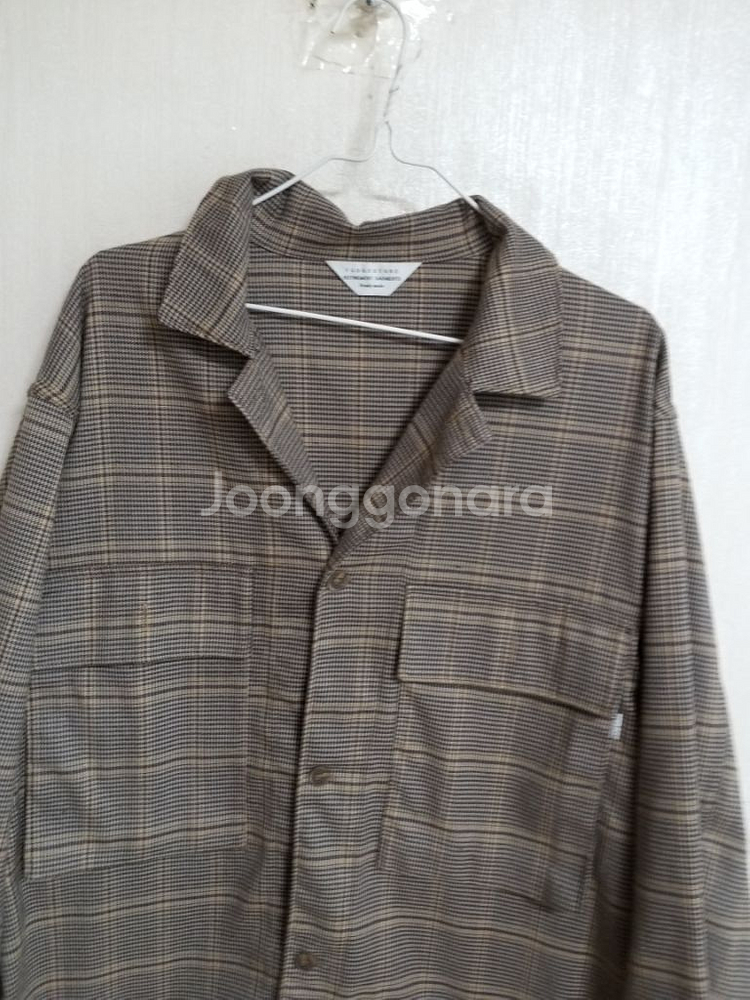 남성 라퍼지스토어 오버핏 셔츠자켓 (오버핏105)--1