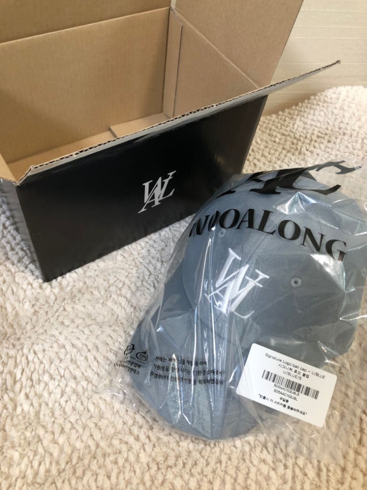 우알롱 모자 더스티블루s 이미지