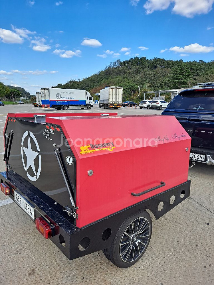 캠핑용품이동 트레일러--1