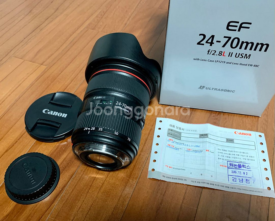 깨끗한 캐논 EF24-70 2.8 L ii 신계륵 판매--3