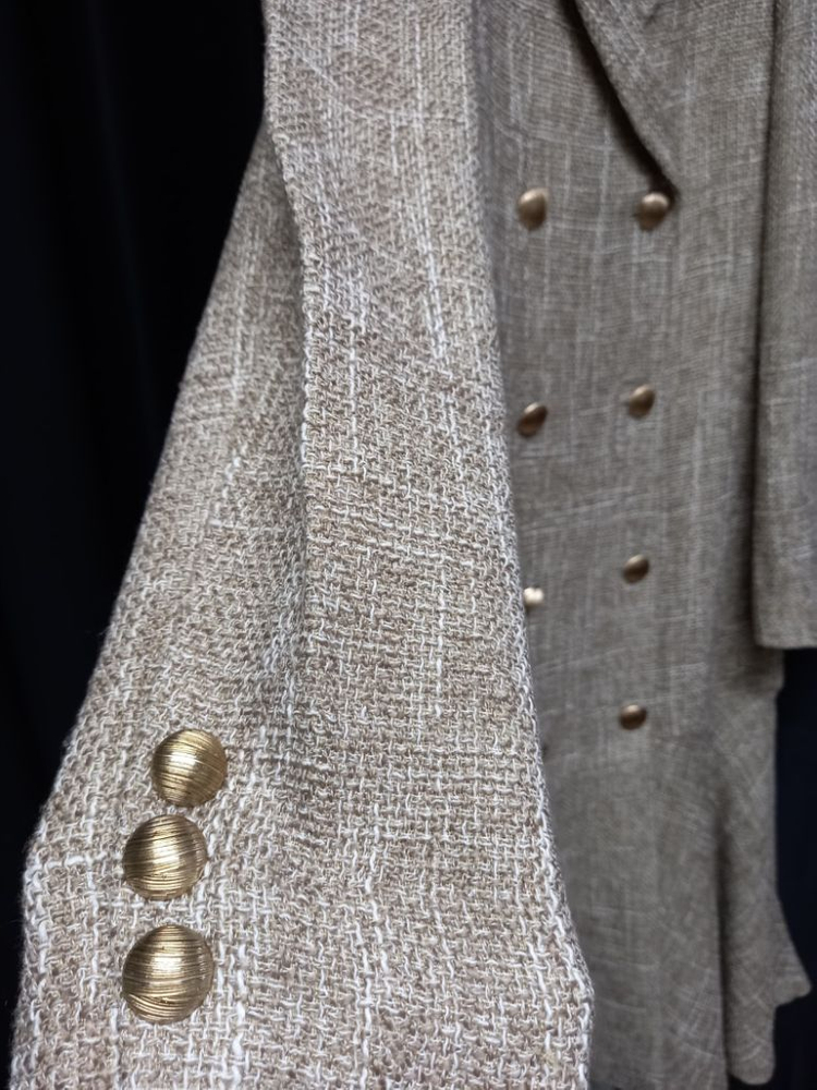 새 JENNY K 트위드 머메이드 맥시롱원피스 66 이미지