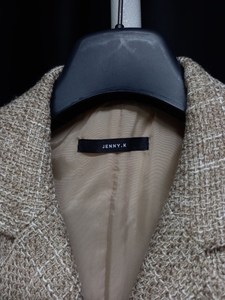 새 JENNY K 트위드 머메이드 맥시롱원피스 66 이미지