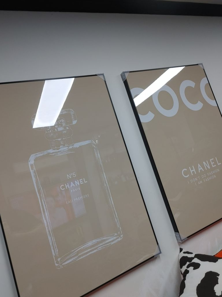 샤넬 넘버5 향수 대형 팝아트 그림 액자 인테리어 소품--3
