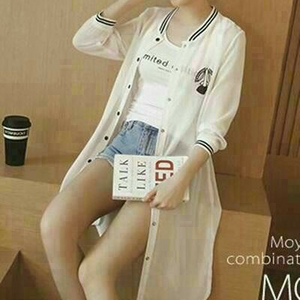 프린팅 간절기 자켓