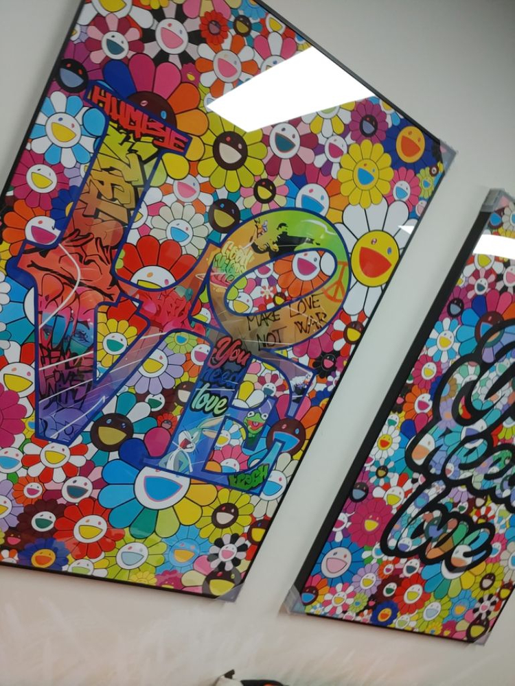 카이카이키키 대형 팝아트 그림 액자 인테리어 소품--4