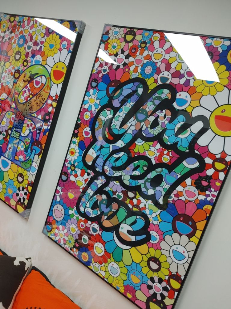 카이카이키키 대형 팝아트 그림 액자 인테리어 소품--3