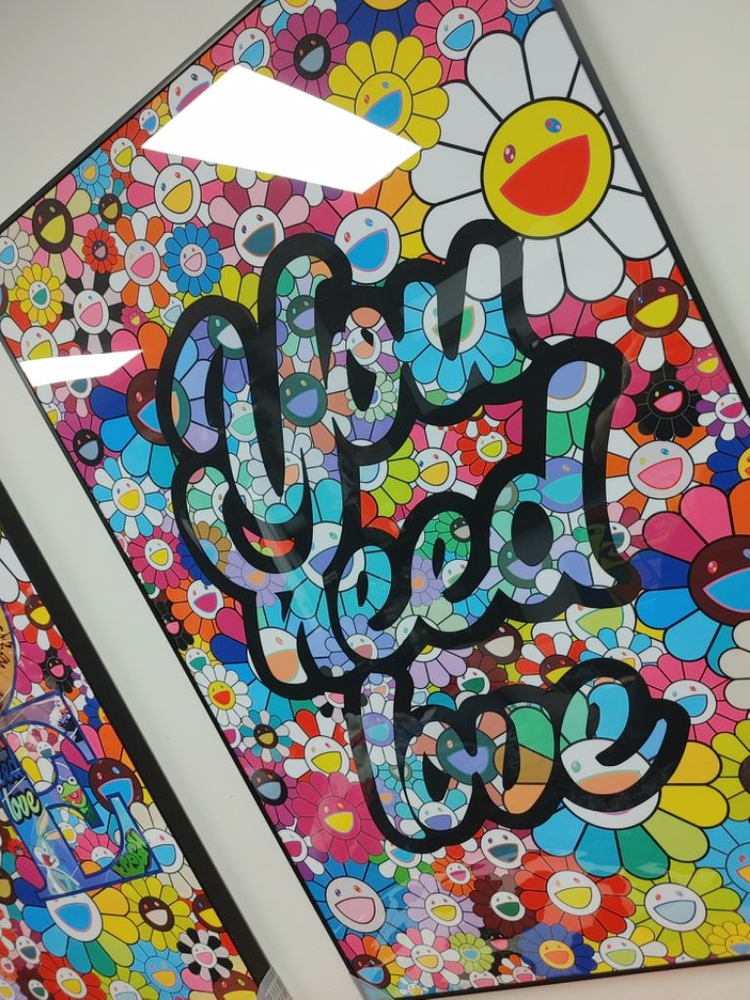 카이카이키키 대형 팝아트 그림 액자 인테리어 소품--6