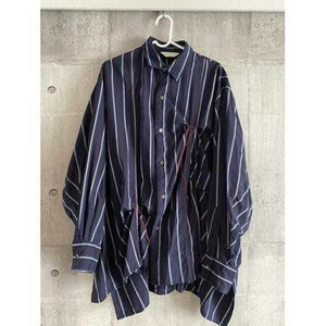 jieda 20aw hand stitch stripe