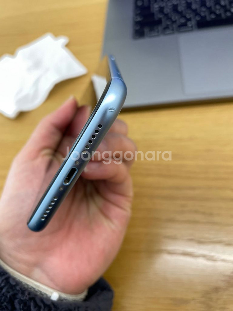 아이폰 xr 128 블루--3