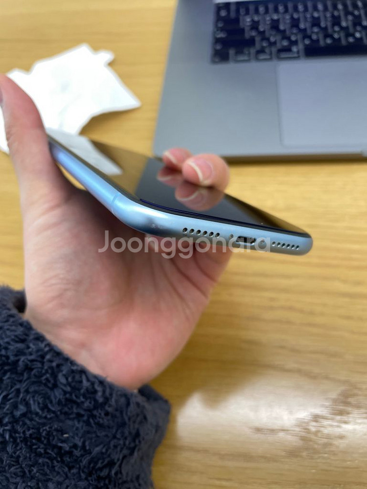 아이폰 xr 128 블루--4