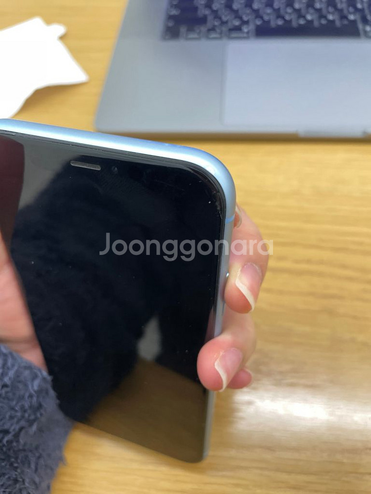 아이폰 xr 128 블루--5