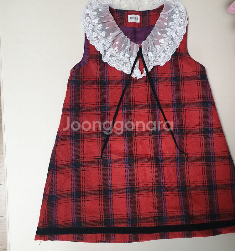 아이러브제이겨울 원피스L.여아 원피스120--1