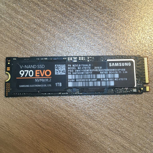 삼성 nvme m2 970 evo 1tb 팜