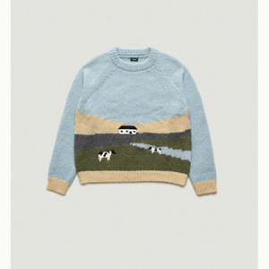 더바넷 farm landscape knit 새상품