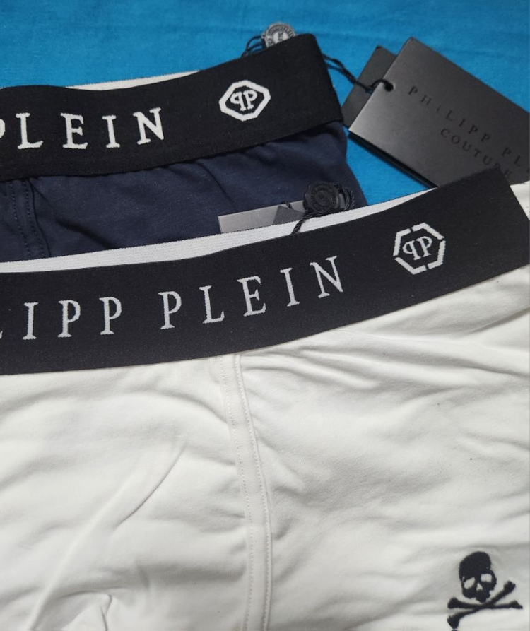 필립플레인 스컬 비팩 언더웨어 남성 드로우즈 팬티 이미지