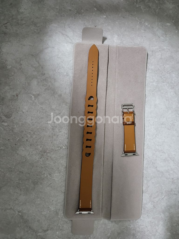 [Hermes] 에르메스 구르멧 애플워치 스트랩 더블--1