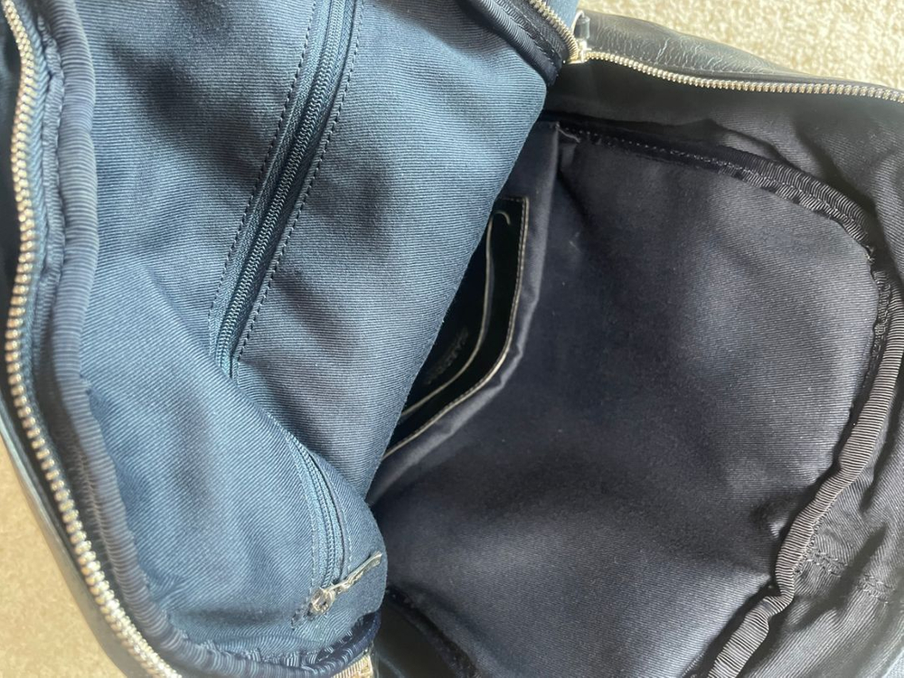 자크뮈스 giardino 양가죽 백팩 가방--8