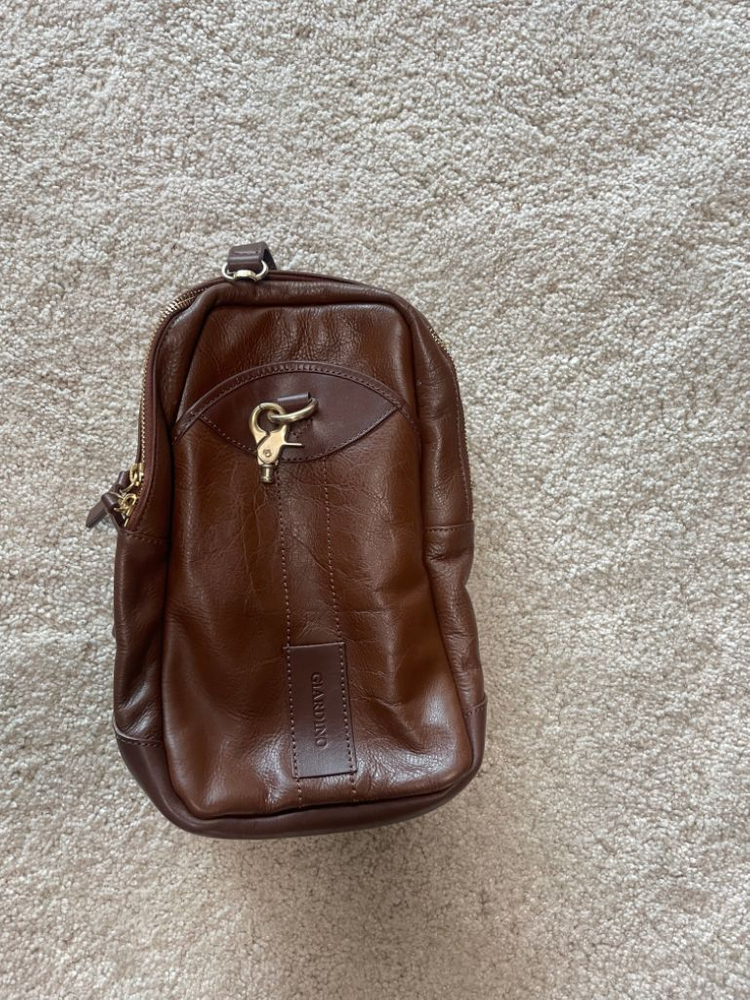 자크뮈스 giardino 양가죽 백팩 가방--9