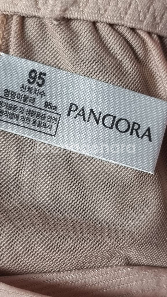 PANDORA 골드 베이지 노라인팬티 95M--6