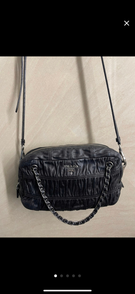 프라다 크로스백 정품--0