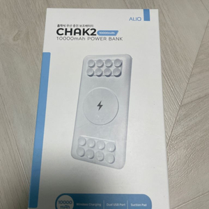 알리오 흡착식 무선충전보조베터리 10000mAh 팝니다