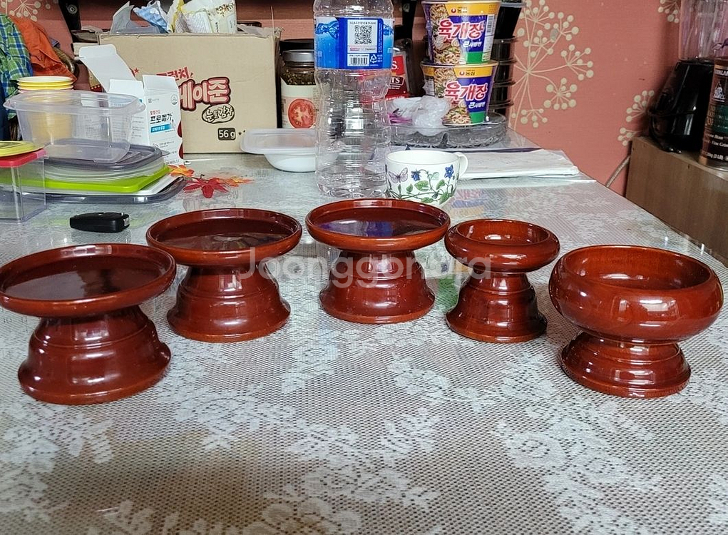 귀요미한 소형 목기.제기~일괄--4