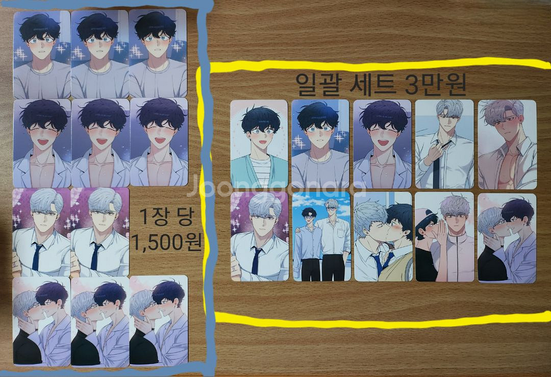 투니크 겨울지나벚꽃 랜덤 포토카드--0