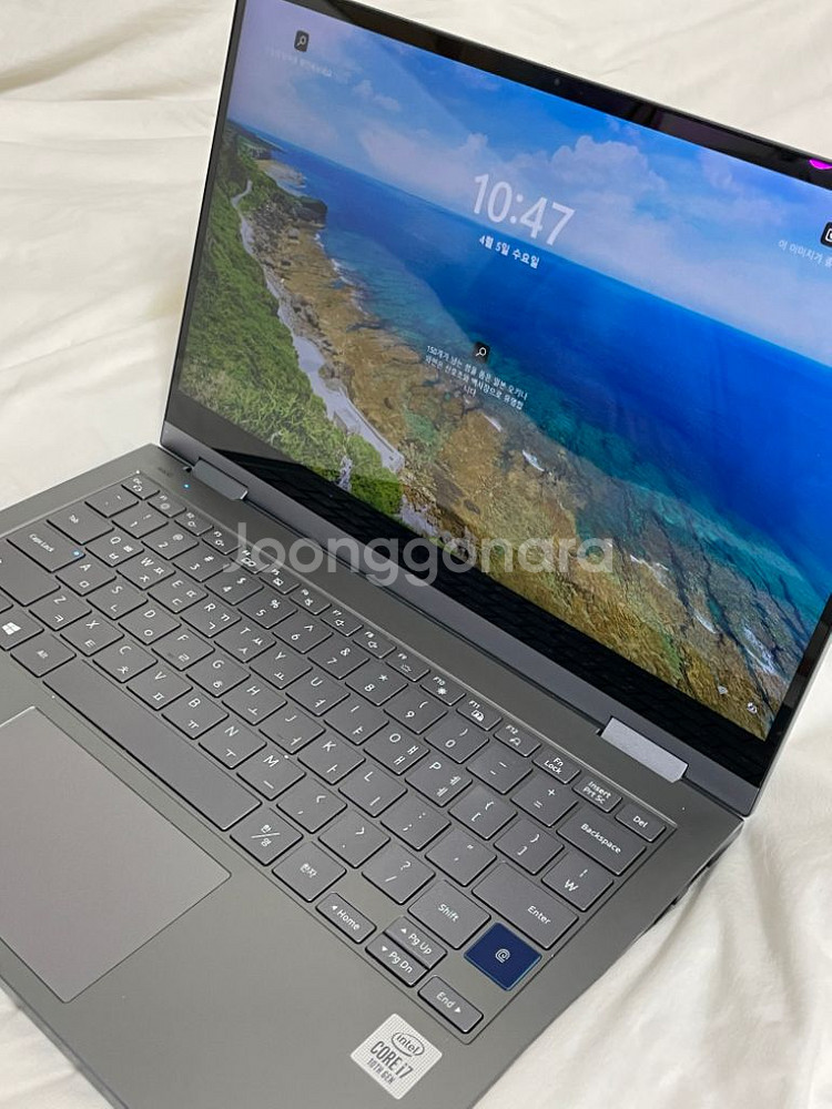 삼성전자 갤럭시북 플렉스 알파 NT730QCR 최상상태--1