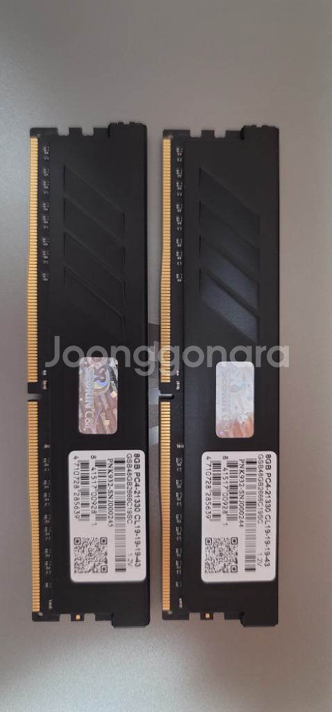 GEIL PC4-21330 8GB 2개--2