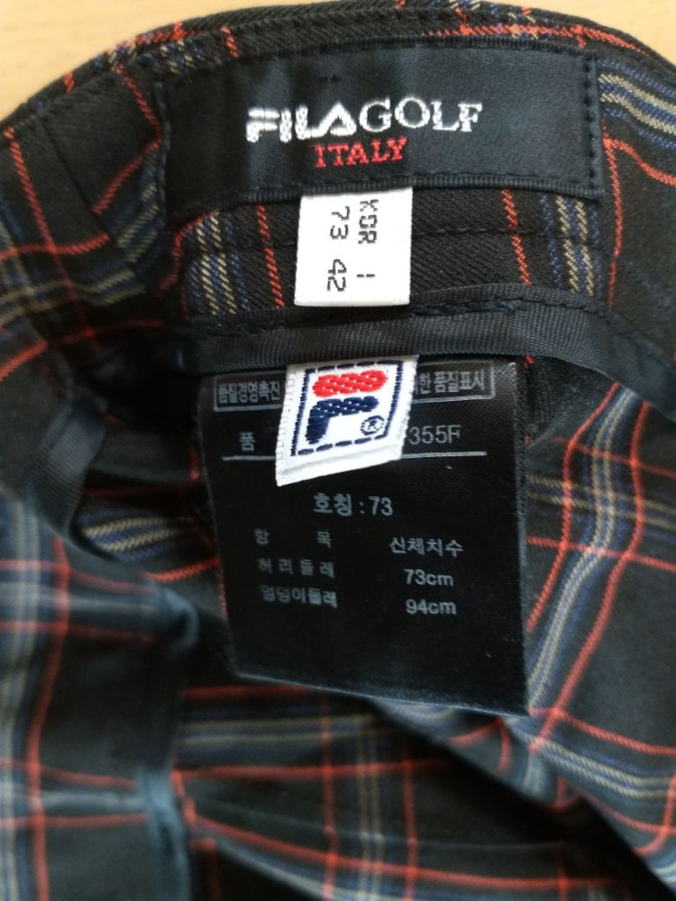 여성 휠라골프 봄.가을 골프바지 (스판29)--1