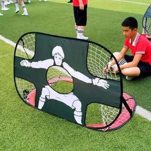 어린이 축구 접이식 목표 조준 훈련 연습 용품